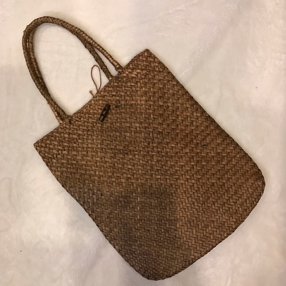 Crosshatched Tote Bag